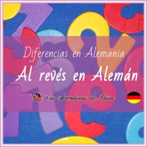 Algunas cosas que son al revés en Alemán - números en alemán