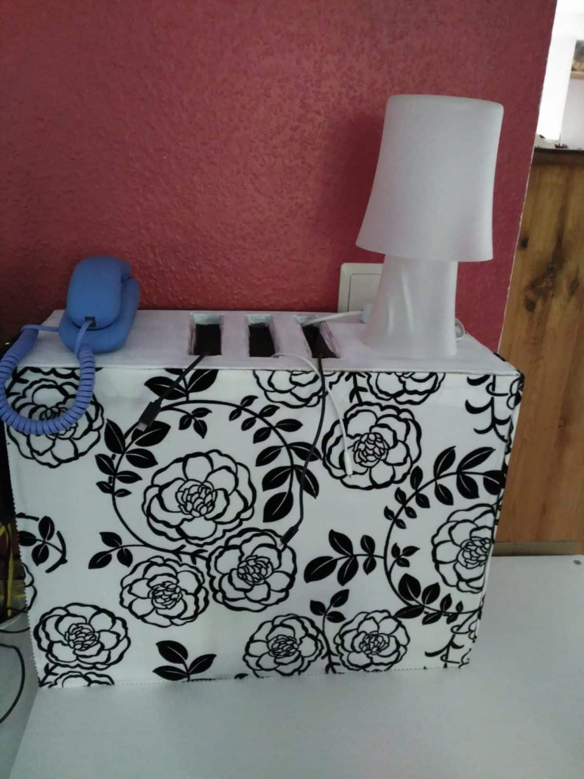 Cómo hacer un organizador de cargadores, cables y teléfono