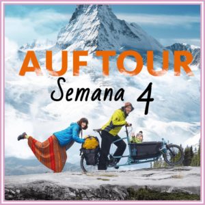 Cuarta semana un mes viajando en bicicleta