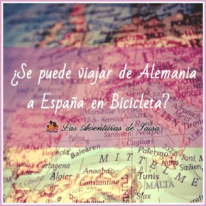 Viajar de Alemania a España con niños en Bicicleta