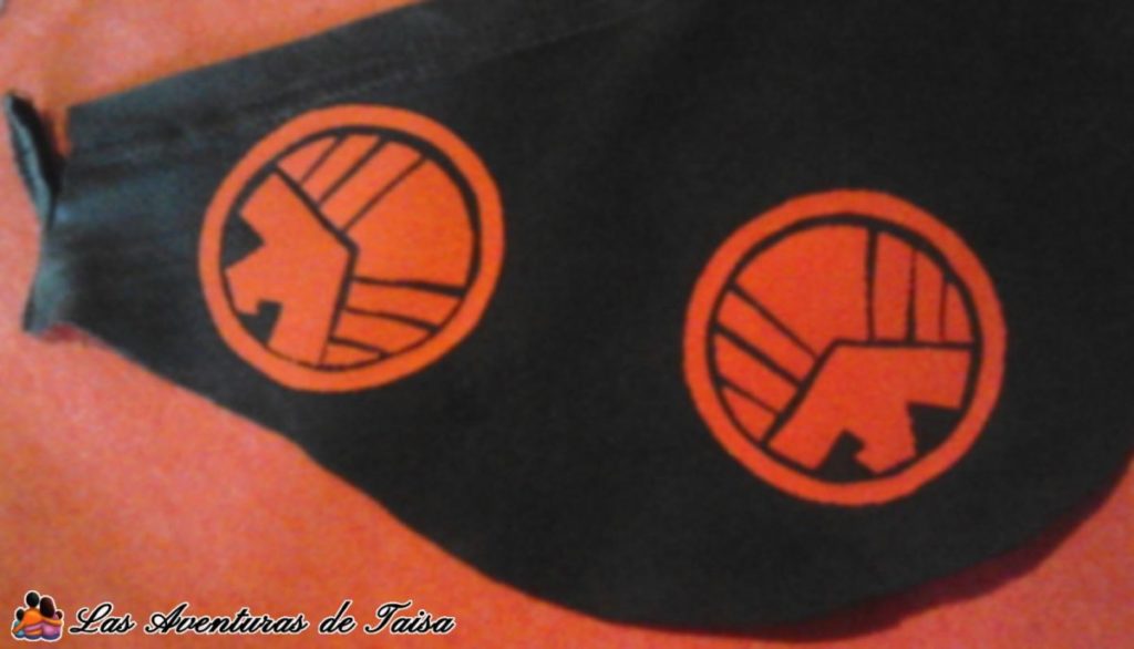 Escudo de Shield para el disfraz de Viuda Negra