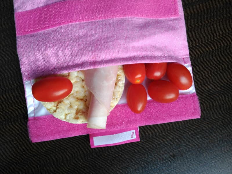 Idea de desayunos sanos para niños - Cherrys, york y tortas de maiz