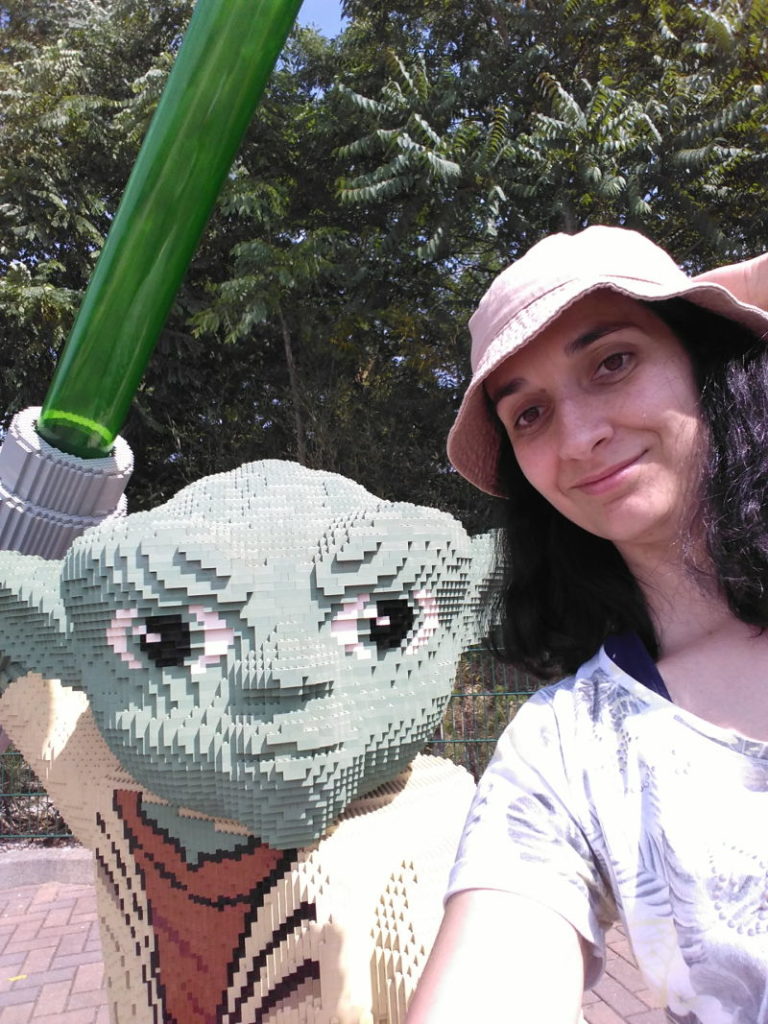 Legoland Alemania - Lego Star Wars - Yoda y Taisa