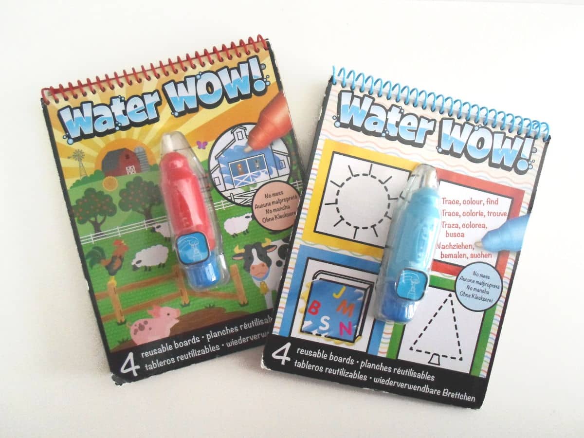 Cuaderno de pintar con agua ideal para viajes