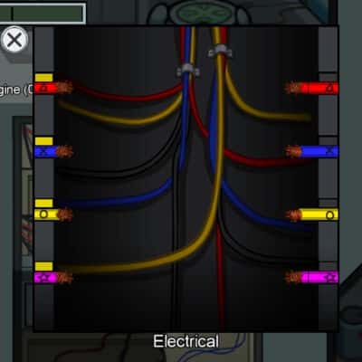 Tarea electricidad among us real