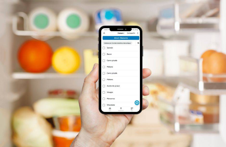 Lista de la compra con Alexa Amazon echo